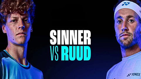 Soi kèo tennis Jannik Sinner vs Casper Ruud, 00h00 ngày 16/5: Đẳng cấp số 1 thế giới