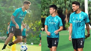 VIDEO Hendrio phấn khởi gặp đồng đội mới, rồi liền lao vào tập luyện hăng say