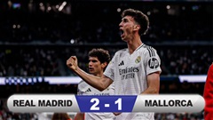 Kết quả Real Madrid 2-1 Mallorca: Thắng nhọc phút bù giờ