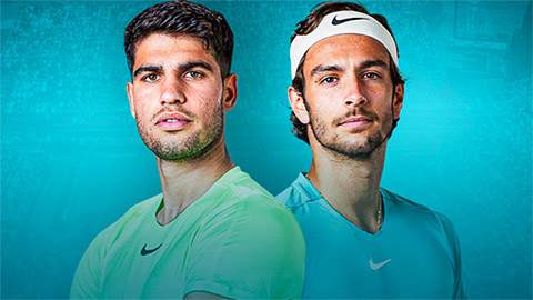 Nhận định tennis Carlos Alcaraz vs Lorenzo Musetti, 20h30 ngày 16/5: Khó nhọc chờ 'Tiểu Nadal'