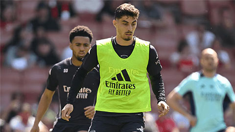 HLV Arteta hé lộ khả năng Havertz tái xuất ở trận Arsenal vs Newcastle