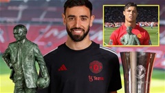 Bruno Fernandes cân bằng kỷ lục của Ronaldo nhưng chẳng muốn nhận