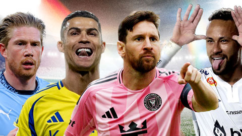 Messi, Ronaldo và Neymar tạo nên 'đội hình miễn phí mạnh nhất lịch sử'