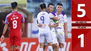 VIDEO bàn thắng Hà Nội FC vs TP.HCM: 5-1 (Vòng 23 V.League 2024/25)