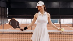 'Người cũ' của Quang Hải khoe nhan sắc thăng hạng trên sân pickleball