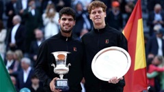 Alcaraz hạ đẹp Sinner ở chung kết Rome Masters, tự tin hướng về Roland Garros