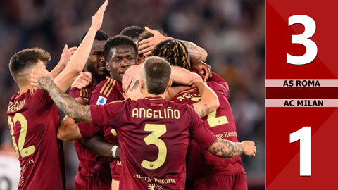 VIDEO bàn thắng AS Roma vs AC Milan: 3-1 (Vòng 37 Serie A 2024/25)