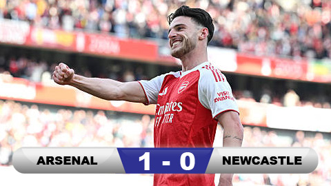 Kết quả Arsenal 1-0 Newcastle: 3 điểm nhọc nhằn cho Arsenal