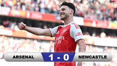 Kết quả Arsenal 1-0 Newcastle: 3 điểm nhọc nhằn cho Arsenal