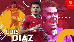 Luis Diaz đã được Liverpool biến thành ‘số 9’ như thế nào?