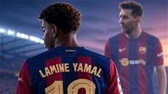 Lamine Yamal khoác áo số 10 của Barca từ mùa 2025/26