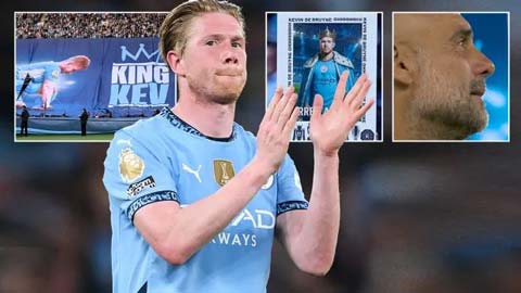 VIDEO Những khoảnh khắc xúc động trong ngày De Bruyne chia tay Etihad