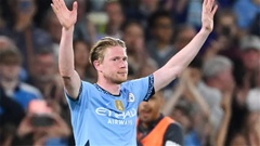 De Bruyne lập kỷ lục trong ngày chia tay sân Etihad