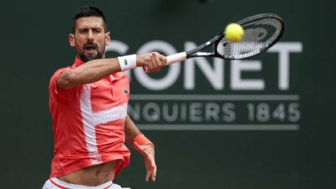 Djokovic thắng trận đầu trên sân đất nện đón tuổi 38, tiến vào tứ kết Geneva Open