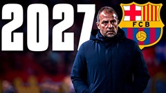 Hansi Flick chính thức gia hạn hợp đồng với Barca đến năm 2027