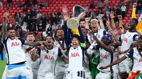 Tottenham chính thức đoạt vé dự Champions League 2025/26