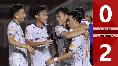 VIDEO bàn thắng TP.HCM vs B.Bình Dương: 0-2 (Vòng 24 V.League 202425)