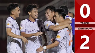 VIDEO bàn thắng TP.HCM vs B.Bình Dương: 0-2 (Vòng 24 V.League 2024/25)