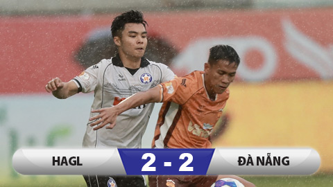 Kết quả HAGL 2-2 SHB Đà Nẵng: Minh Vương tỏa sáng 
