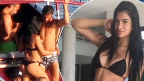 Ronaldo và màn mây mưa trên du thuyền với mỹ nhân Colombia