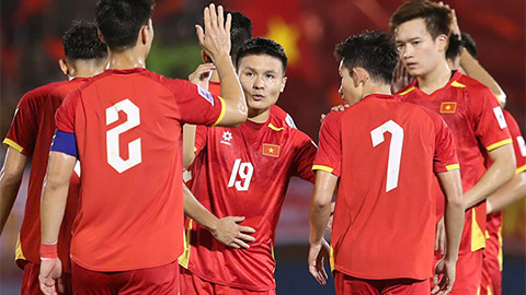 ĐT Việt Nam nhận tin cực vui