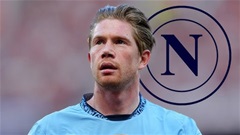Tin giờ chót 23/5: De Bruyne đạt thỏa thuận với Napoli