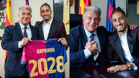 Barca 'trói chân' trụ cột hàng công đến năm 2028