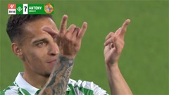 Antony lại lập siêu phẩm trong ngày hạ màn La Liga