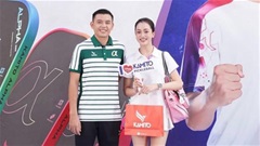 Hoa khôi Đặng Yến khoe sắc bên Lý Hoàng Nam