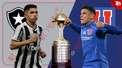 Nhận định bóng đá Botafogo vs Universidad de Chile, 07h30 ngày 28/5: Ngày đòi nợ