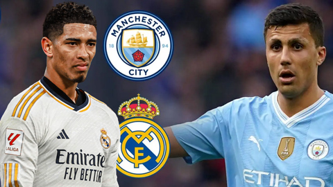 Man City muốn đổi Rodri lấy Bellingham
