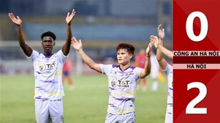VIDEO bàn thắng Công an Hà Nội vs Hà Nội: 0-2 (Vòng 24 V.League 2024/25)