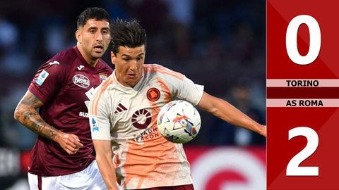 VIDEO bàn thắng Torino vs AS Roma: 0-2 (Vòng 38 Serie A 2024/25)