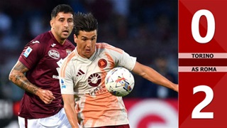VIDEO bàn thắng Torino vs AS Roma: 0-2 (Vòng 38 Serie A 2024/25)