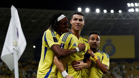 Al Nassr của Ronaldo bất ngờ sống lại hy vọng dự AFC Champions League Elite