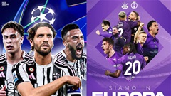 Vòng cuối Serie A: Juventus và Fiorentina giành vé dự cúp châu Âu đầy kịch tính