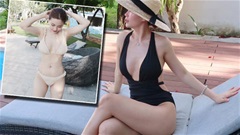 Á hậu Diễm Trang 'thiêu đốt mọi ánh nhìn', thân hình bốc lửa của bà mẹ 2 con