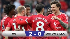 Kết quả MU 2-0 Aston Villa: Quỷ đỏ giành 3 điểm ngày Premier League hạ màn
