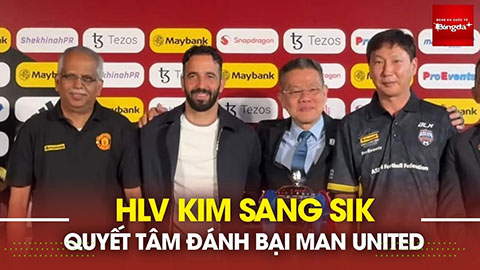 HLV Amorim tuyên bố MU là CLB mạnh nhất thế giới, quyết tâm thắng ASEAN All Star của thầy Kim