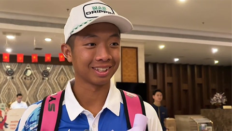 Thần đồng pickleball Quang Dương vô địch ở Lào Cai