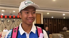 Thần đồng pickleball Quang Dương vô địch ở Lào Cai