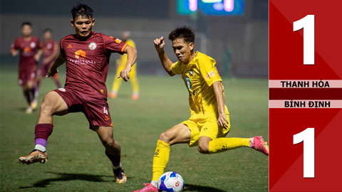 VIDEO bàn thắng Thanh Hóa vs Bình Định: 1-1 (Vòng 24 V.League 2024/25)