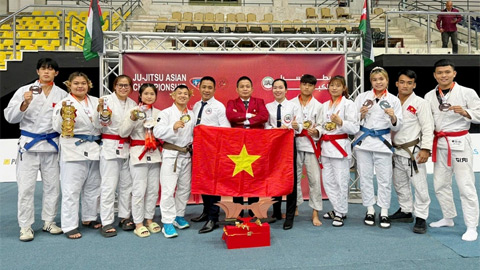 Võ sĩ jujitsu Thanh Trúc đoạt 5 huy chương vàng châu Á