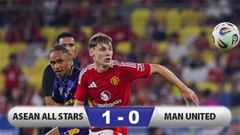 Kết quả ASEAN All Stars 1-0 MU: Hai Long quá hay, MU thua tủi hổ 