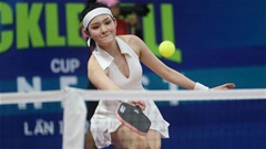 Hiền Hồ tìm lại 'nhựa sống' trên sân pickleball