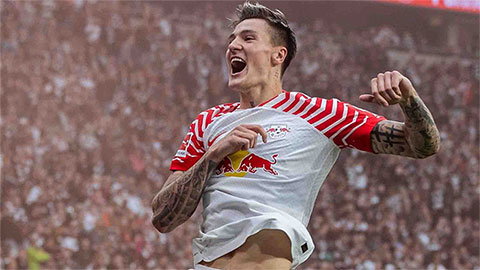 Leipzig hét giá cực cao cho tiền đạo đang được Arsenal theo đuổi