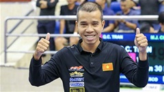 Cơ thủ Việt Nam vào top 2 Billiards Carom 3 băng thế giới