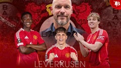 6 cầu thủ MU có thể sang Leverkusen vì Ten Hag