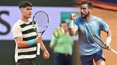Nhận định tennis Carlos Alcaraz vs Damir Dzumhur, 1h15 ngày 31/5: Tiểu Nadal vượt trội
