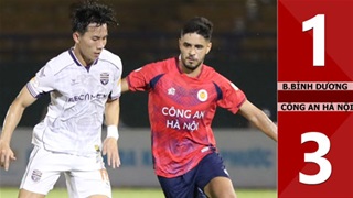 VIDEO bàn thắng B.Bình Dương vs Công an Hà Nội: 1-3 (Vòng 23 V.League 2024/25)